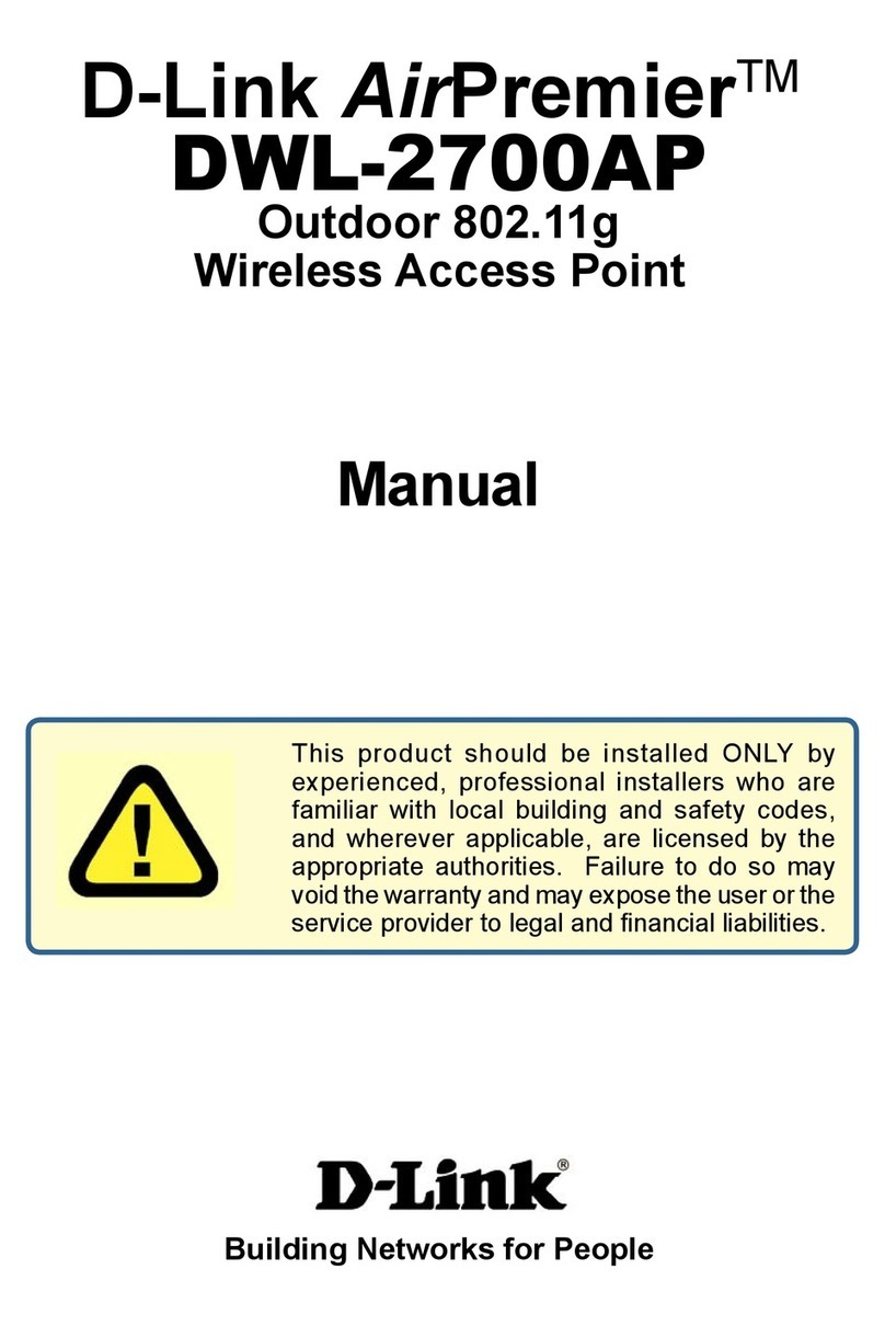 D-Link DWL-2700AP - AirPremier Outdoor Wireless Access... User manual