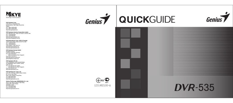 Genius DVR-535 quick guide