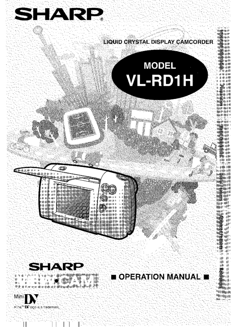 Sharp VL-RD1H User manual