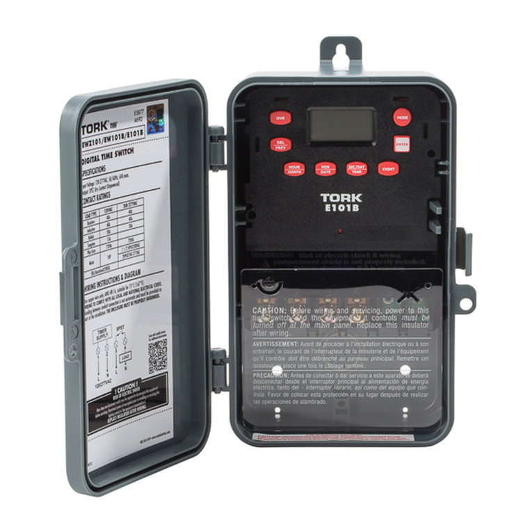 Tork E101B User manual