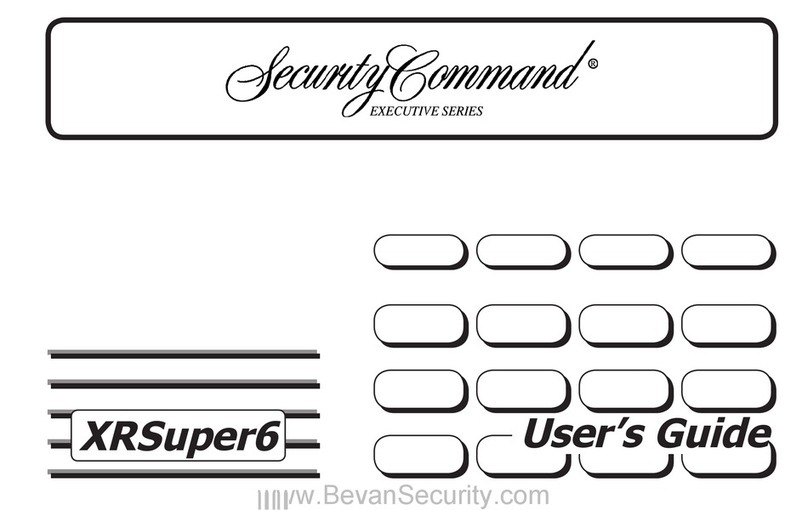 Security Command XRSuper6 user guide