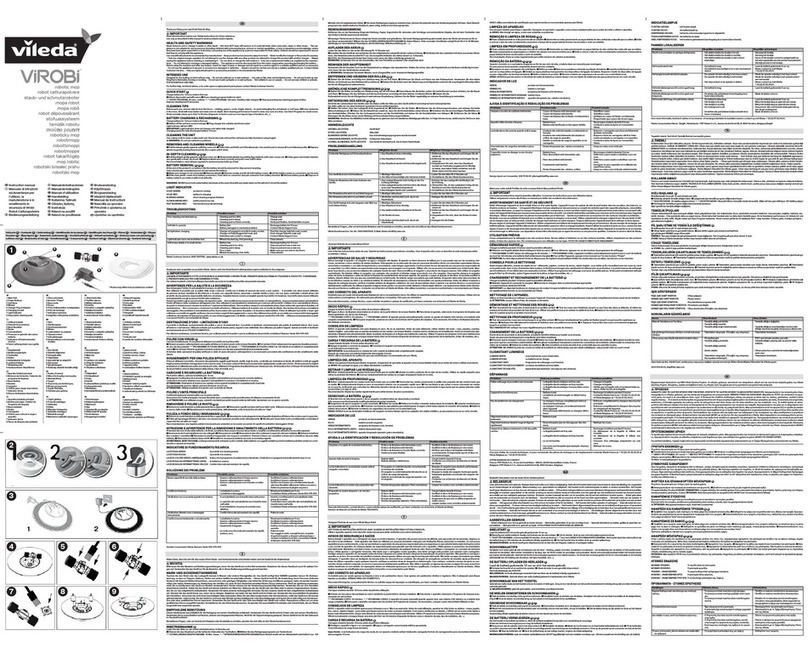 Vileda Virobi instruction manual