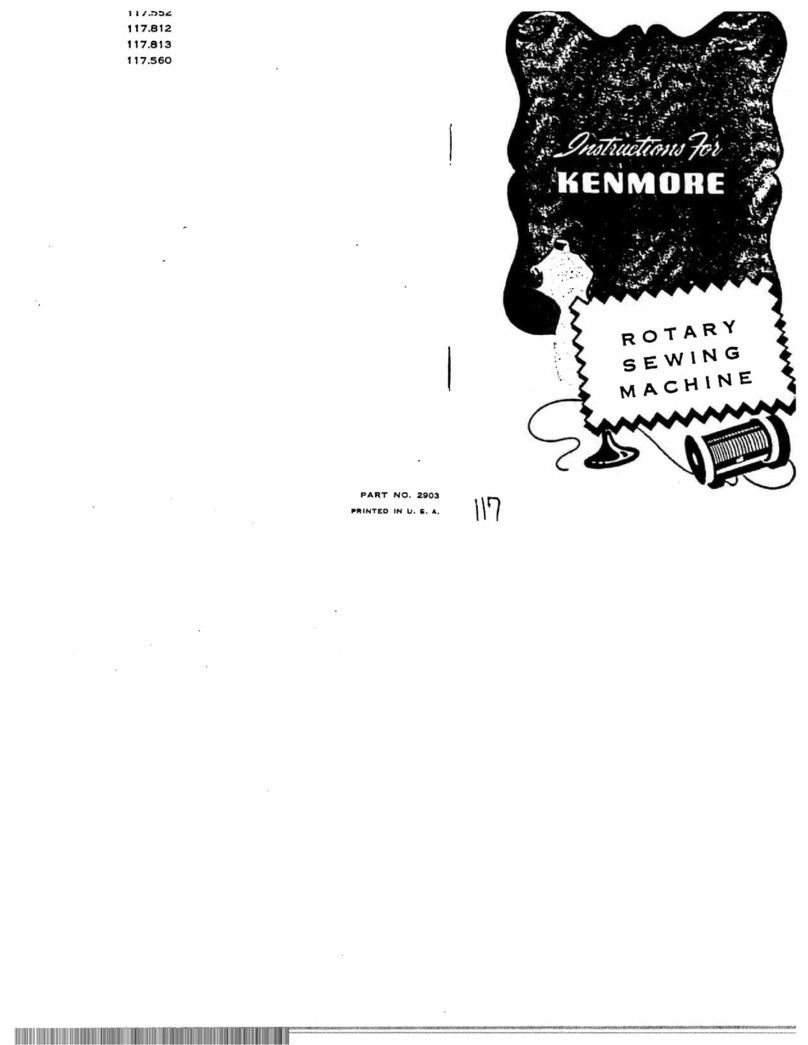 Kenmore 117.552 User manual