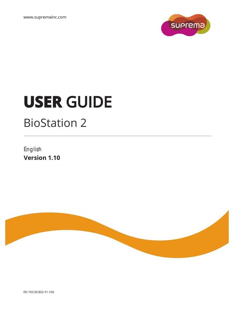 suprema BioStation 2 user guide