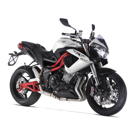 Benelli TnT1130 Instruction manual