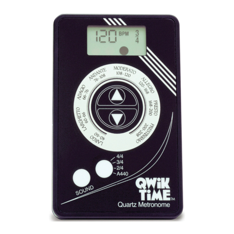 Qwik Time QT-5 instructions Qwik Time QT-5 instructions