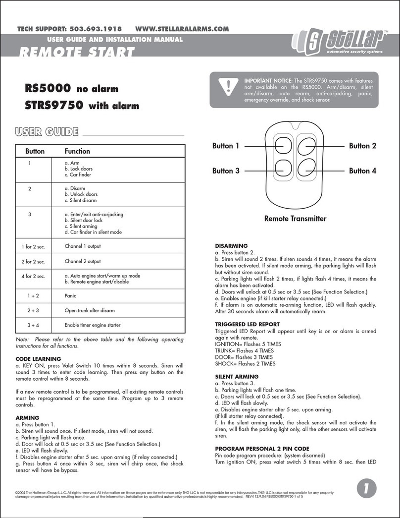 stellar labs RS5000 User guide and installation manual