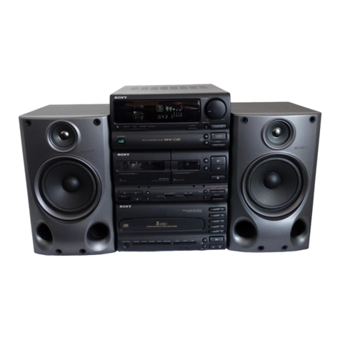 Sony MHC-C33 User manual