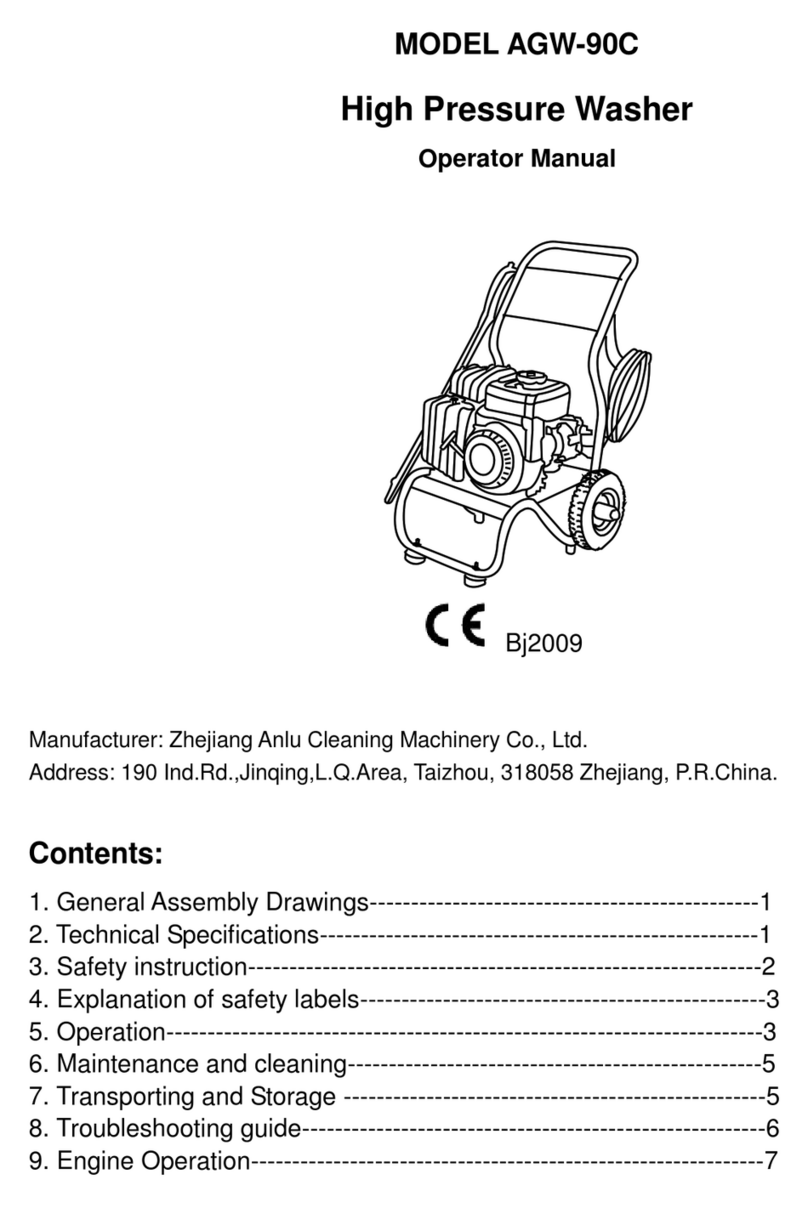 Zhejiang AGW-90C Operator's manual