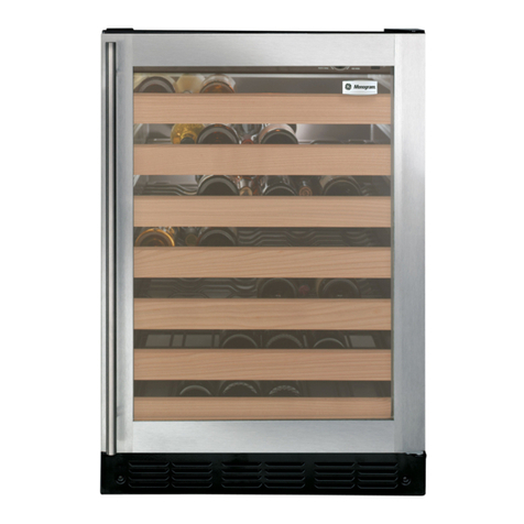 GE Monogram ZDWC240NBS User instructions