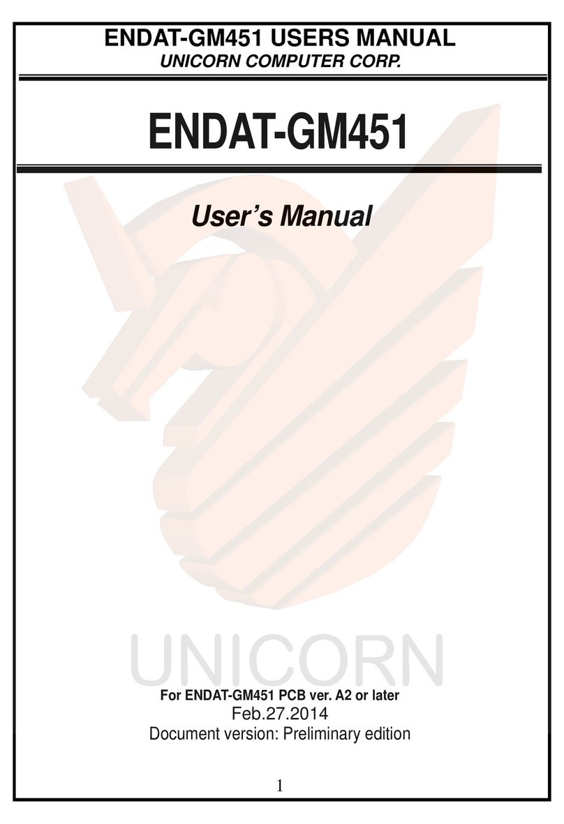 Unicorn ENDAT-GM451 user manual