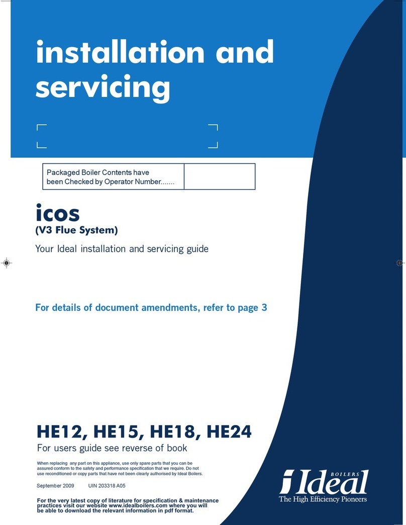 IDEAL HE12 User manual