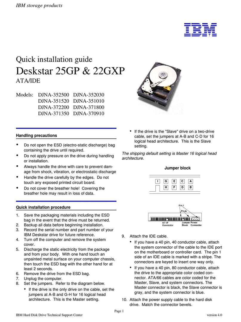 IBM DJNA-352500 User manual
