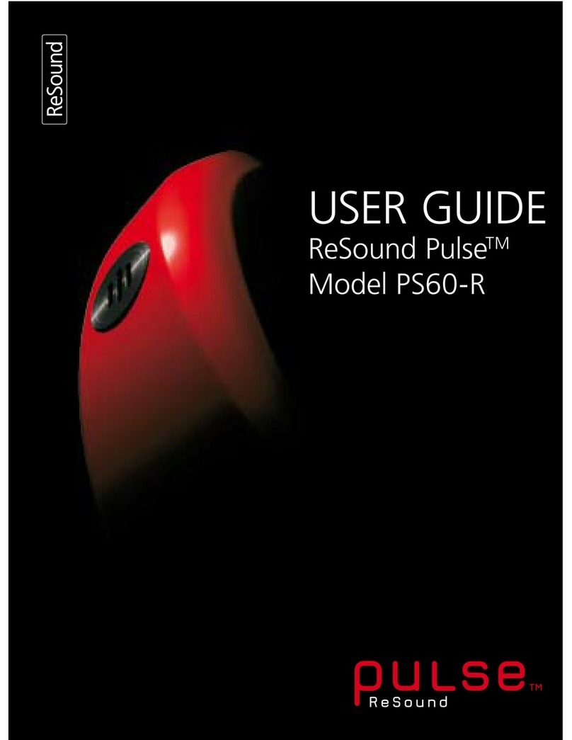 ReSound PS60-R User manual