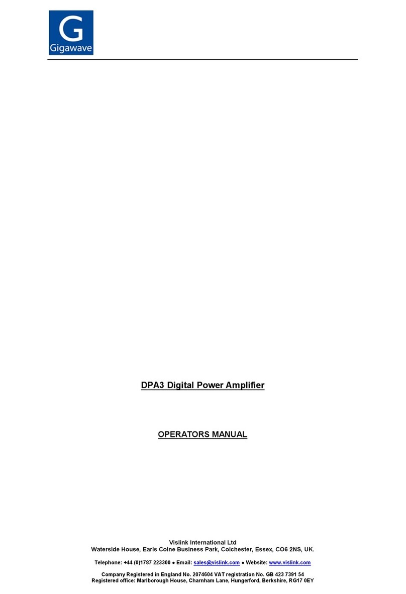 Vislink DPA3 Operator's manual