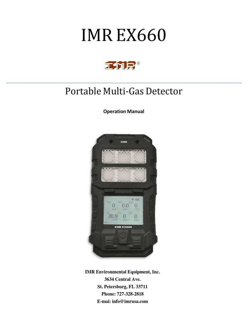 IMR EX660 Operation manual