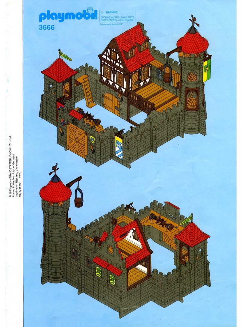PLAYMOBIL 3666 User manual