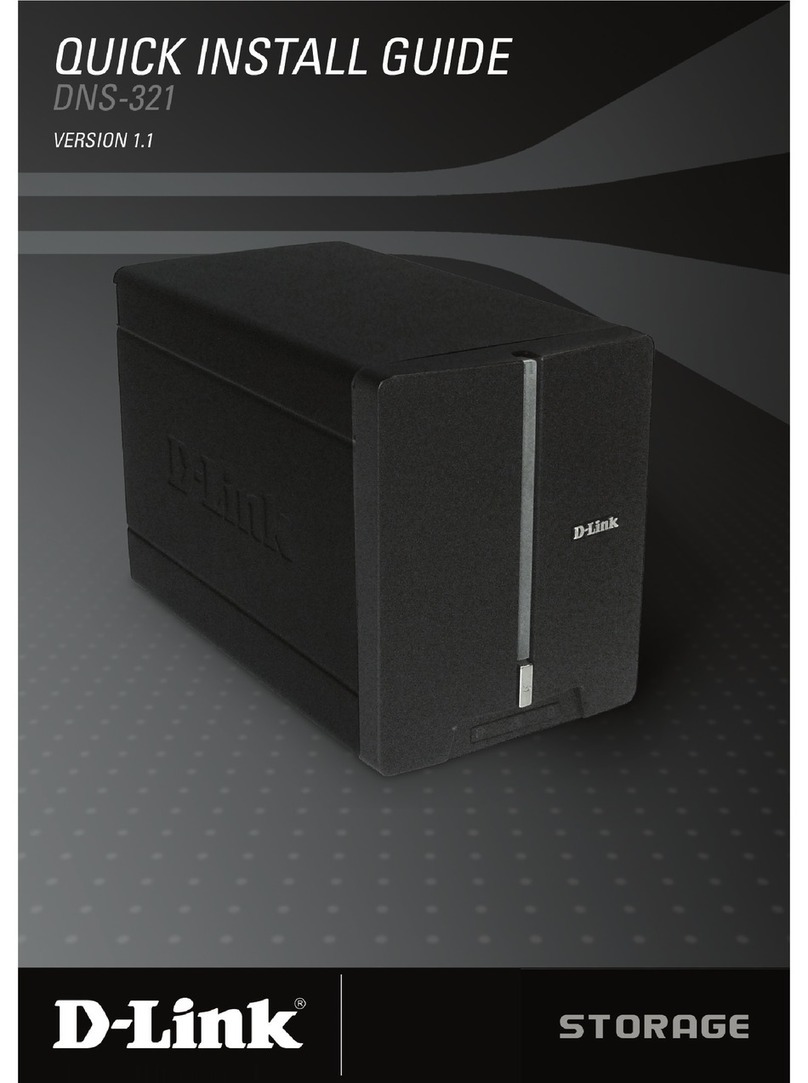 D-Link DNS-321 - Network Storage Enclosure Hard Drive... User manual