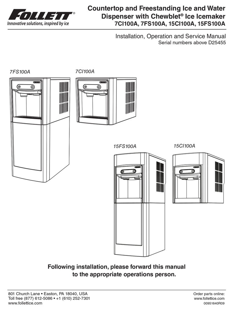 Follett 7CI100A Setup guide