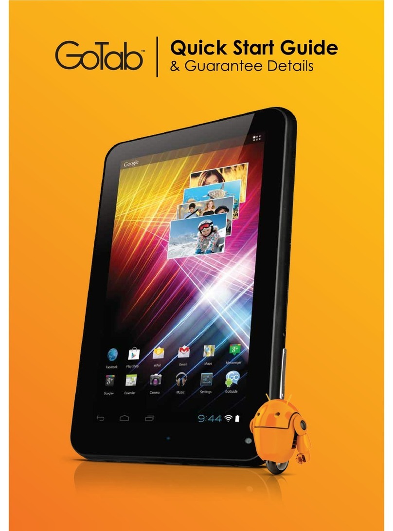 Ergo Electronics GoTab GBT740R quick start guide Ergo Electronics GoTab GBT740R quick start guide