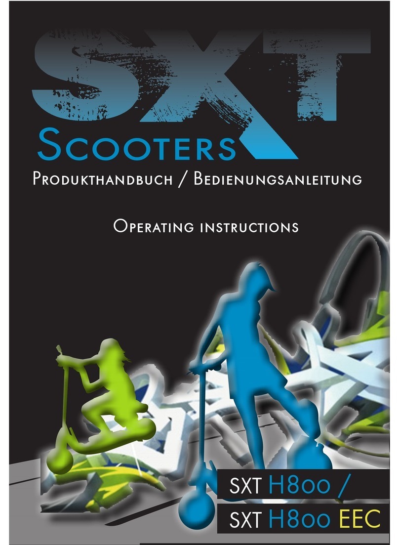 SXT H800 EEC operating instructions