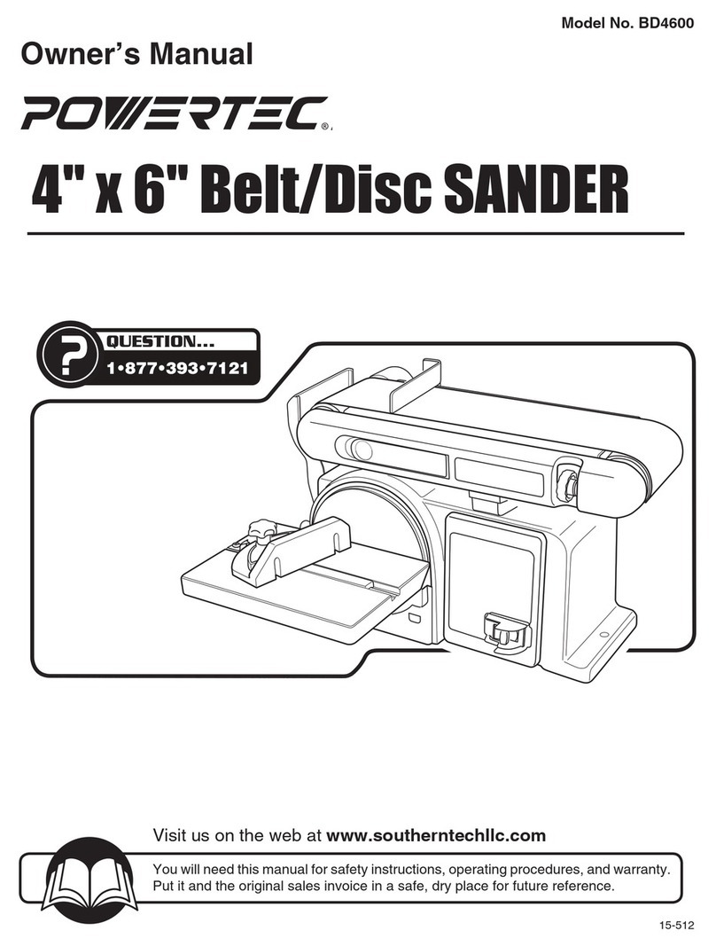 Power Tec BD4600 User manual