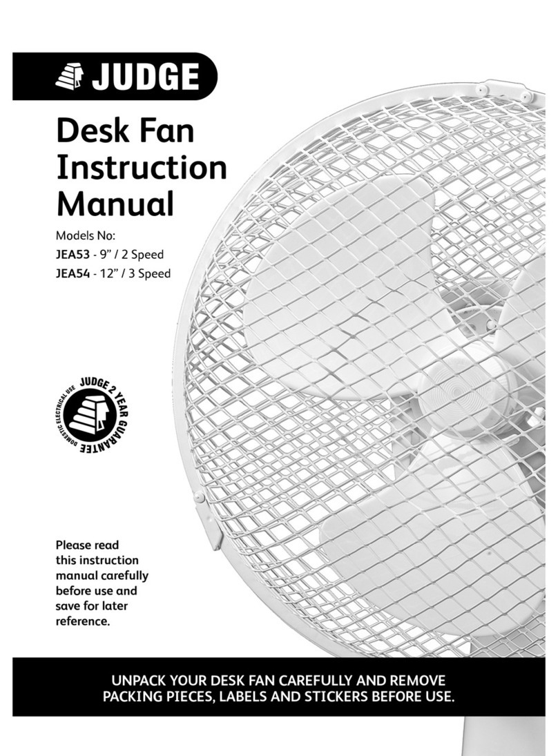 Judge JEA53 instruction manual