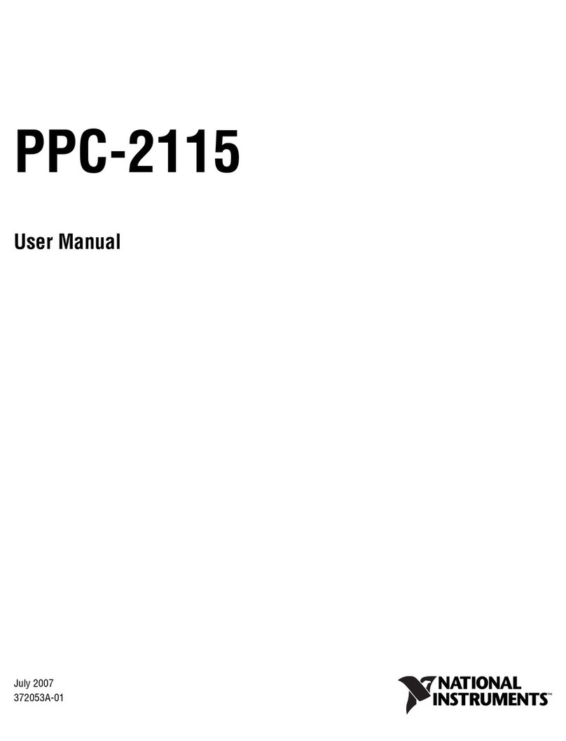 National Instruments PPC-2115 user manual