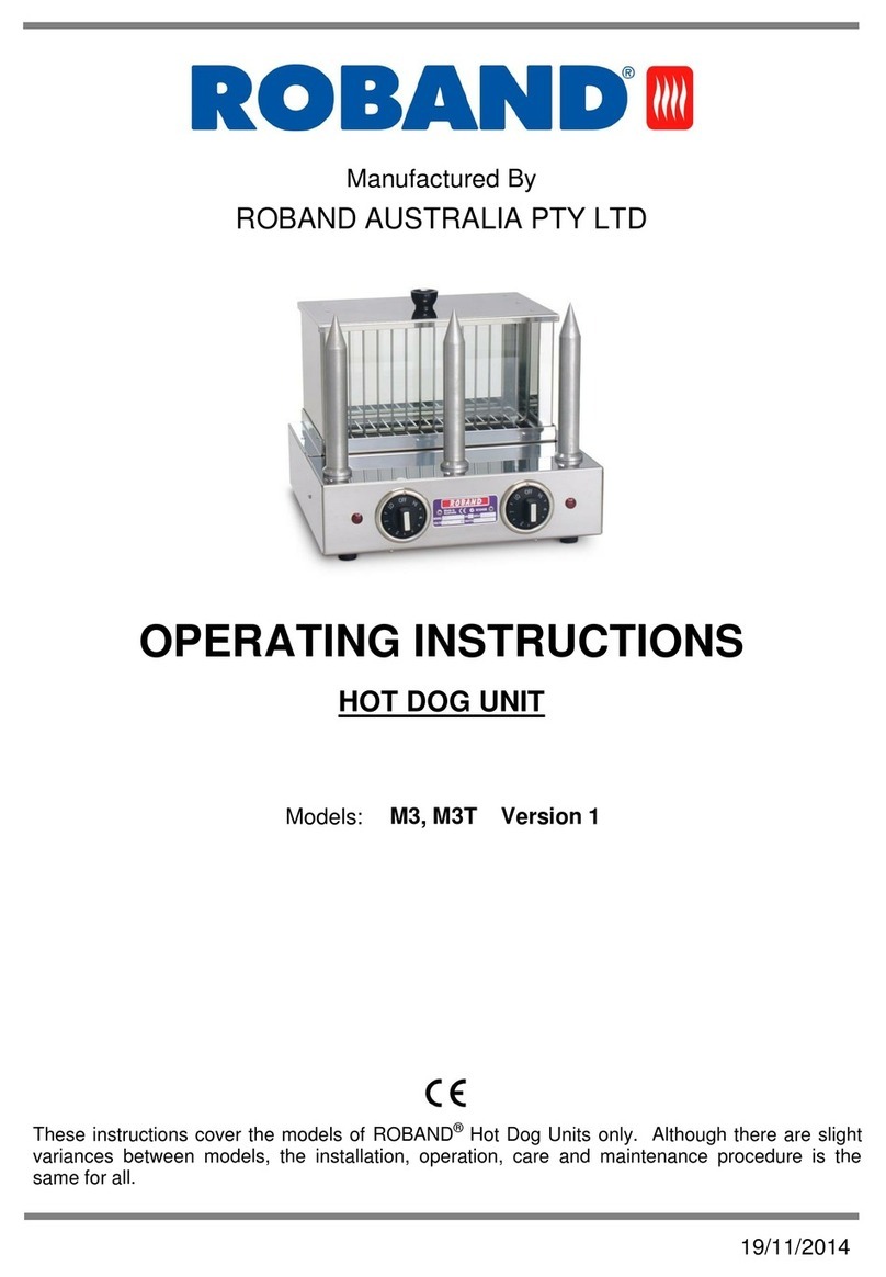 ROBAND M3 operating instructions