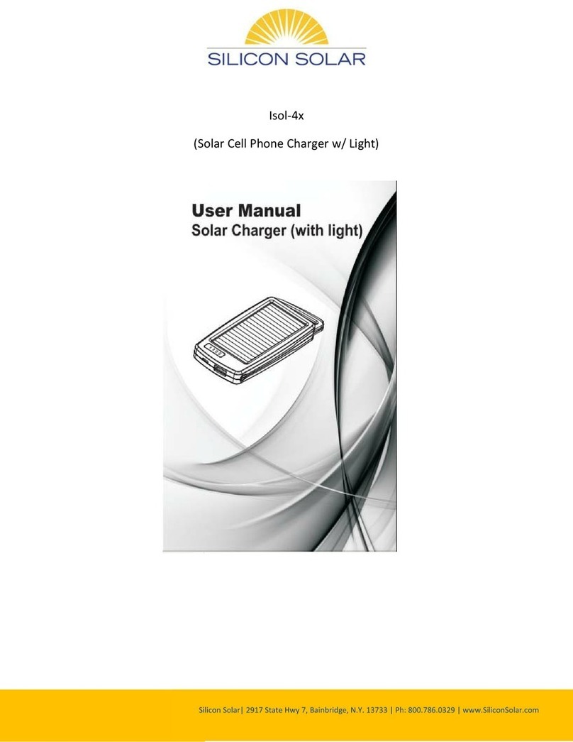 Silicon Solar Isol-4x User manual