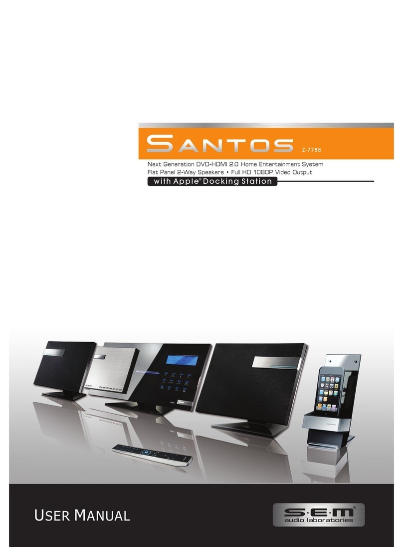 S.E.M. Santos Z-7788 user manual