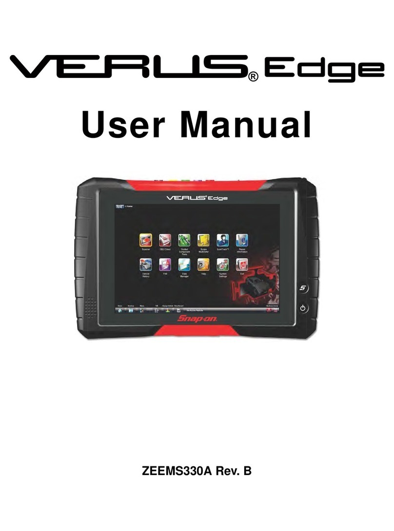 Snap-On Versus Edge user manual