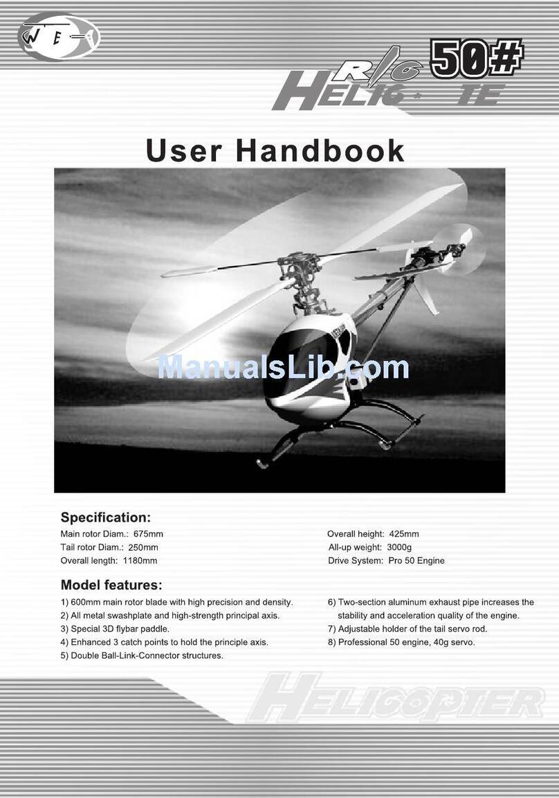 Walkera HM 50 Instruction Manual Walkera HM 50 Instruction Manual