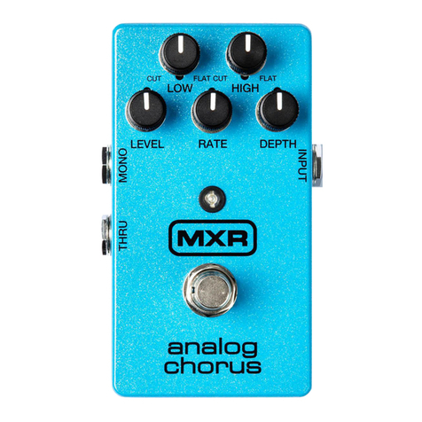mxr M234 User manual mxr M234 User manual