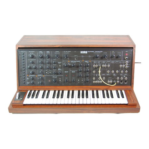 Korg PS-3100 User manual