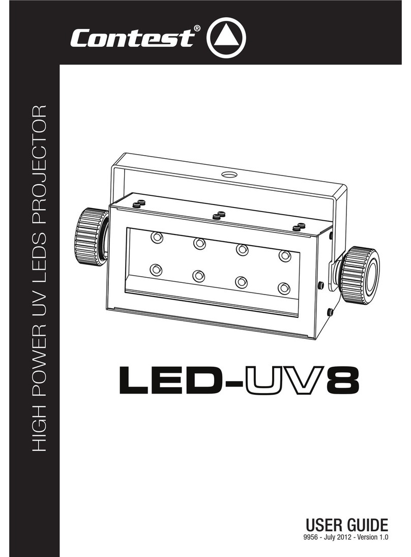 Contest LED-UV8 User manual