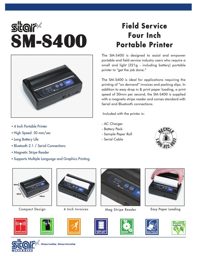 Star SM-S400 Quick start guide