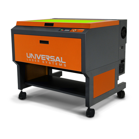 Universal Laser Systems PLS4.75 User manual