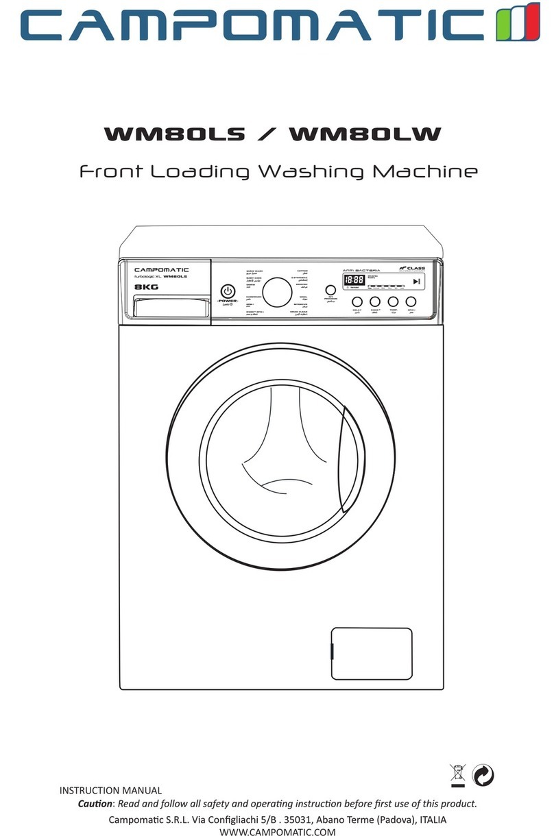 Campomatic WM80LS User manual