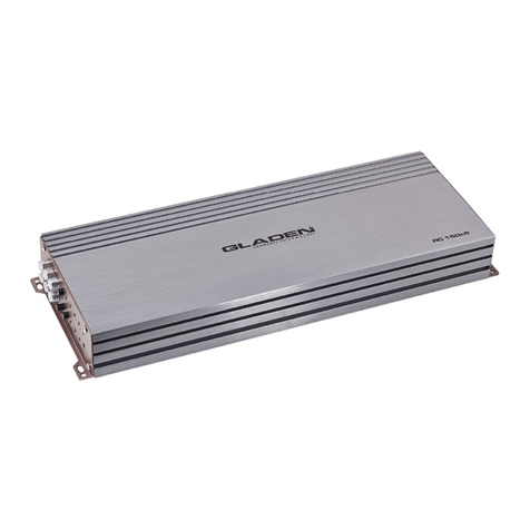 Gladen RC 150c5 user guide