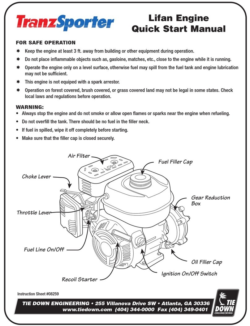 Tie Down Engineering 160F-AH Instruction manual