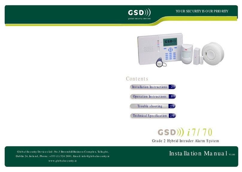 GSD i7/70 installation manual