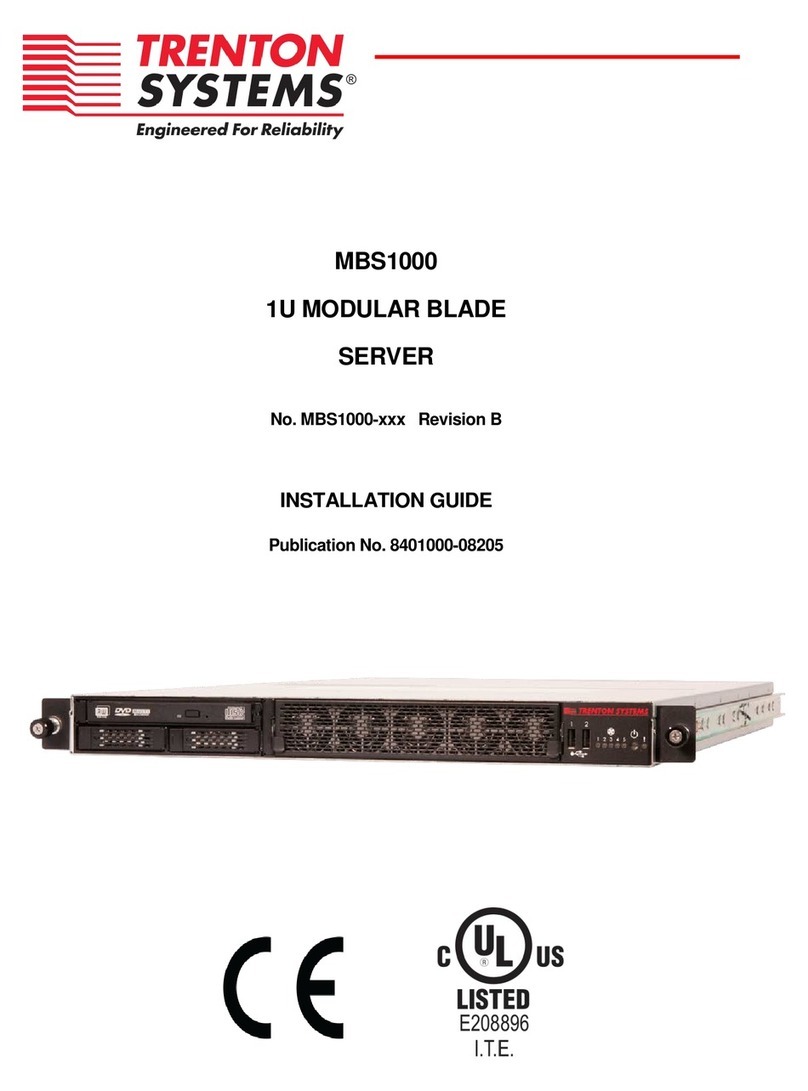 Trention Systems MBS1000 installation guide