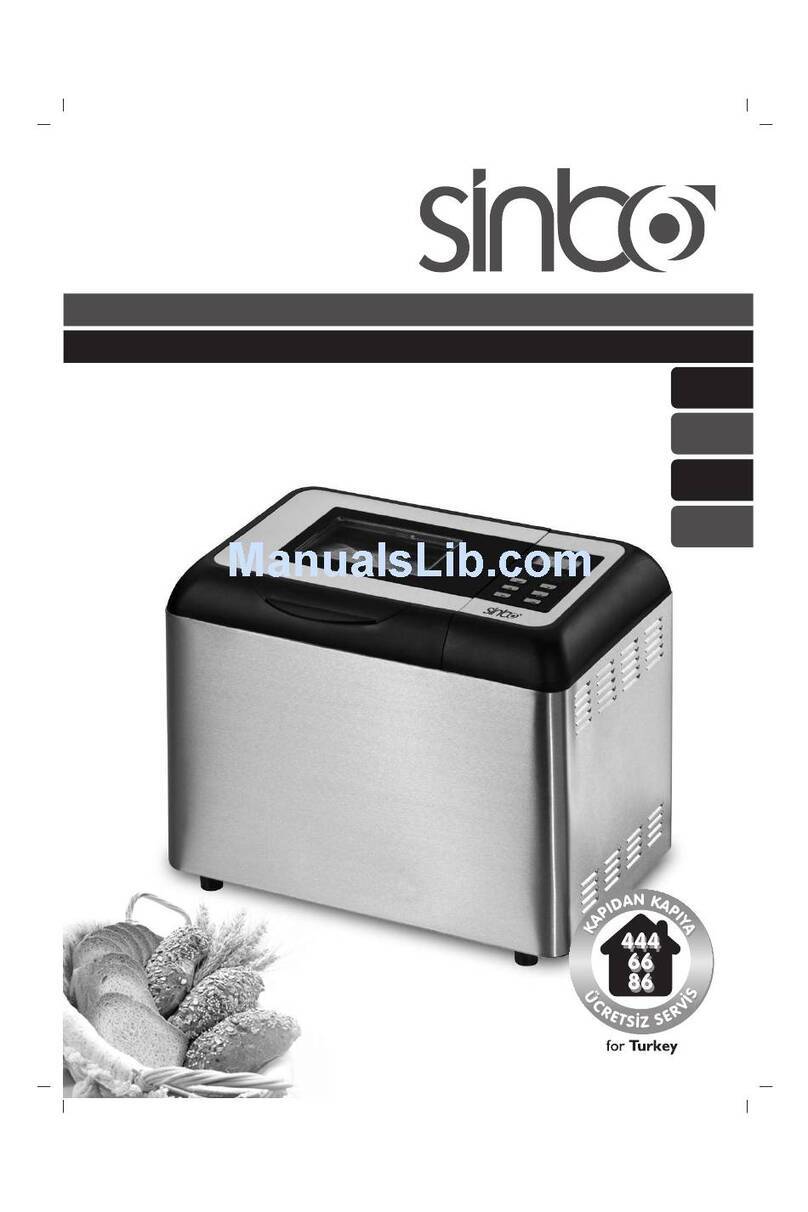 Sinbo SBM 4713F instruction manual
