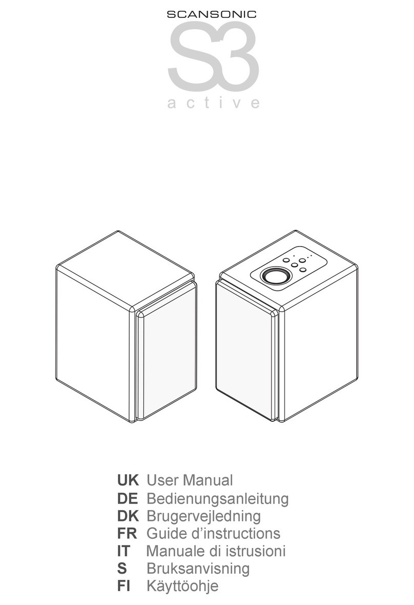Scansonic s3 active user manual