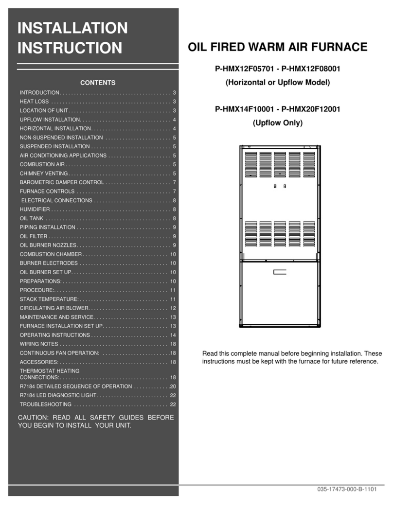 Unitary products group P-HMX12F05701 User manual