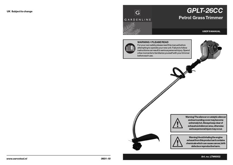 Gardenline GPLT-26CC user manual
