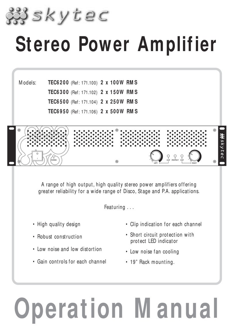 sky-tec TEC6200 User manual