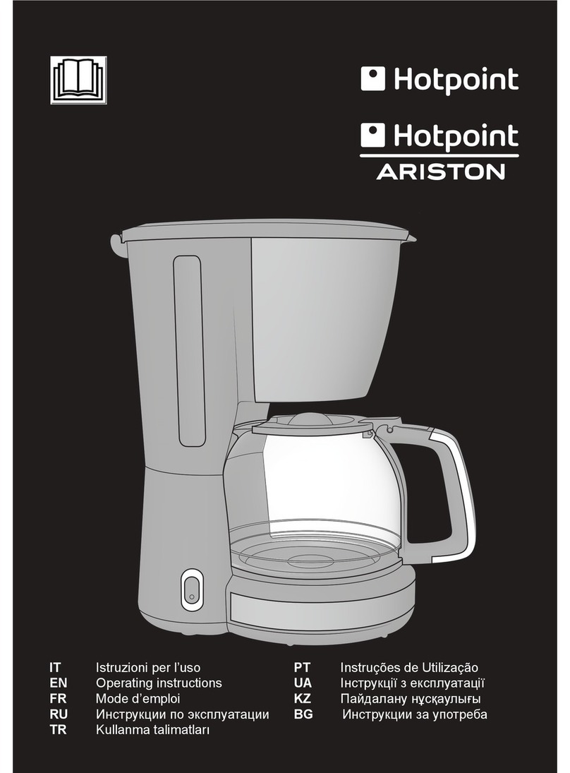 Hotpoint CM TDC EU operating instructions