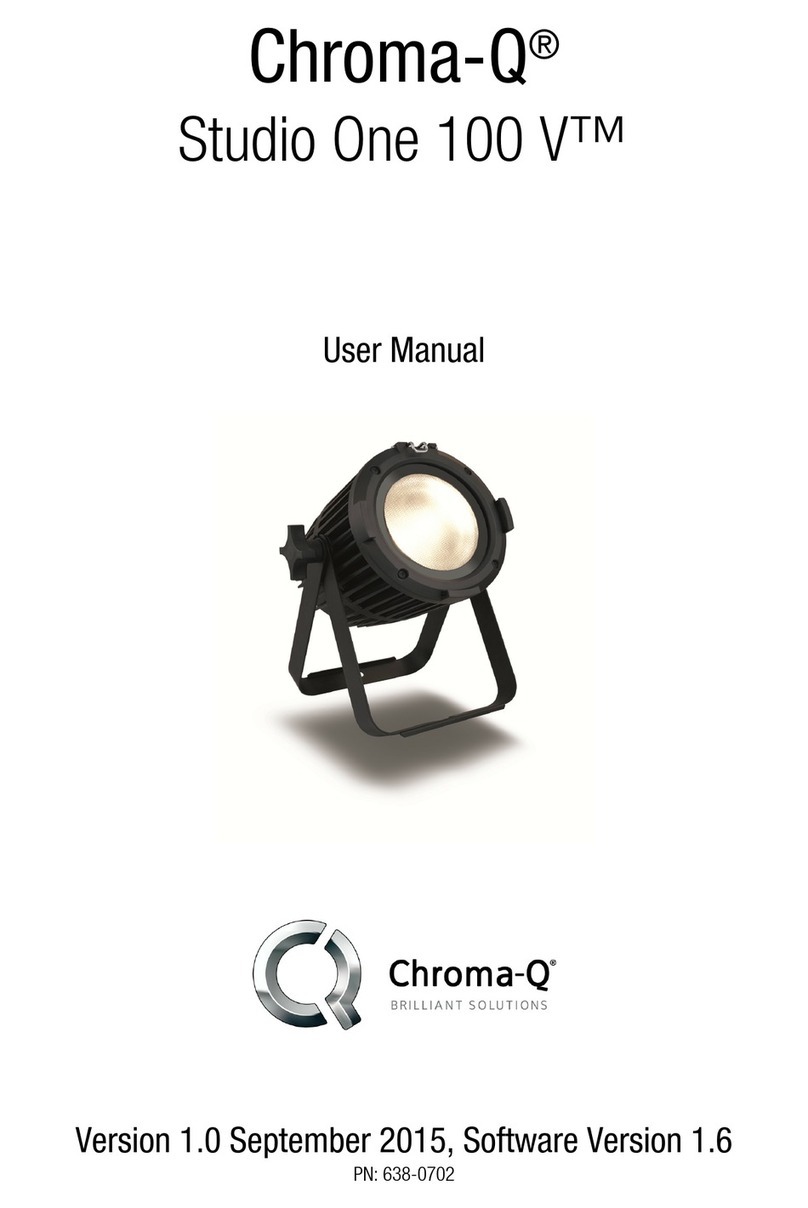Chroma Studio One 100 V user manual